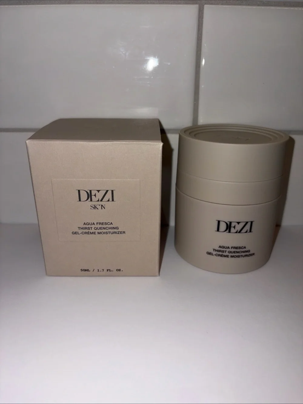 Dezi Skin Agua Fresca Thirst Quenching Gel-Crème Moisturizer 1.7 fl oz 50 ml NIB
